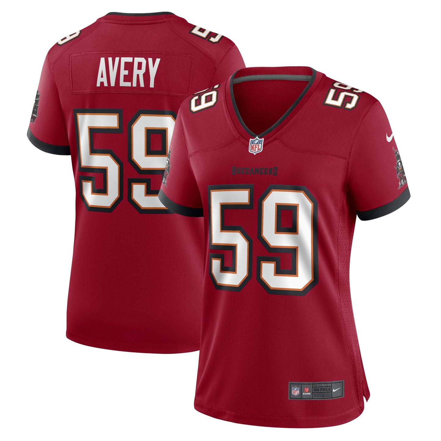 Genard Avery Tampa Bay Buccaneers Nike Women's Game Player Jersey - Red