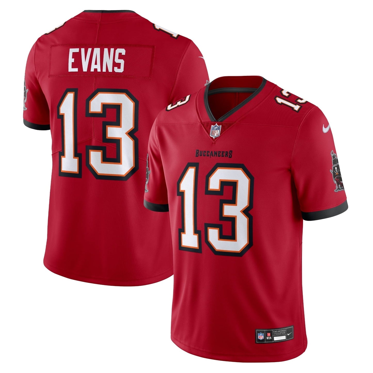 Men's Nike Mike Evans Red Tampa Bay Buccaneers Vapor Untouchable Limited Jersey