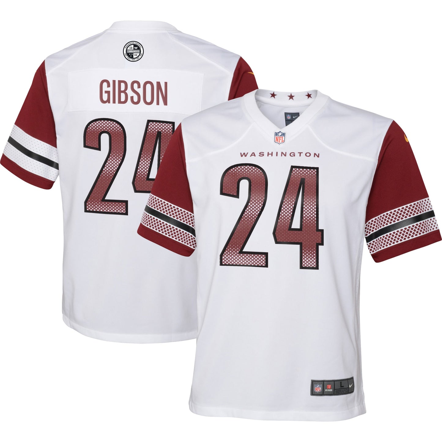 Antonio Gibson Washington Commanders Nike Youth Game Jersey - White