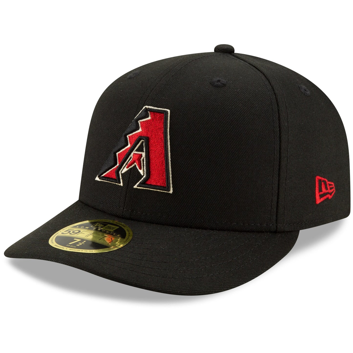 Arizona Diamondbacks New Era Game Authentic Collection On-Field Low Profile 59FIFTY Fitted Hat - Black