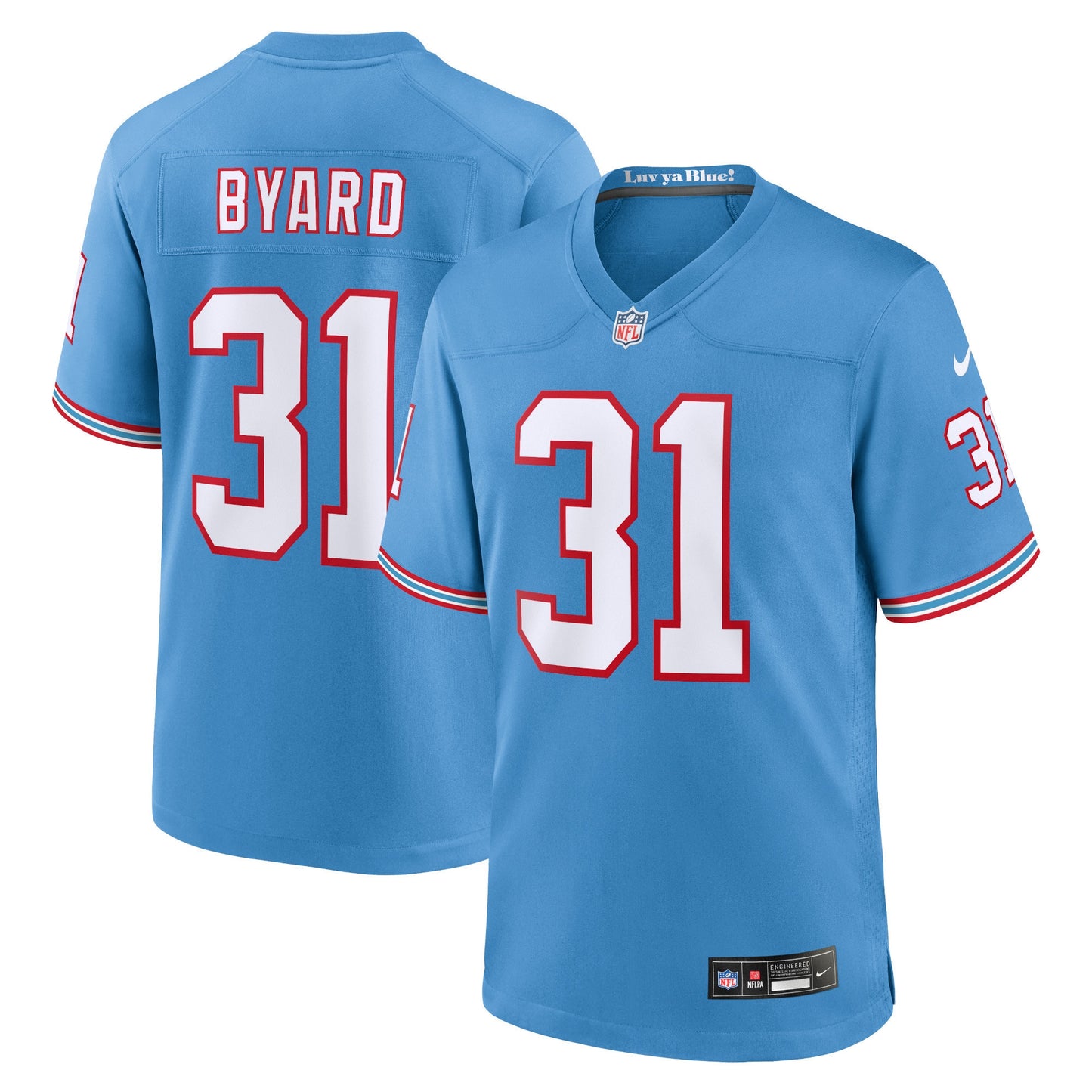 Kevin Byard Tennessee Titans Nike Youth Game Jersey - Light Blue