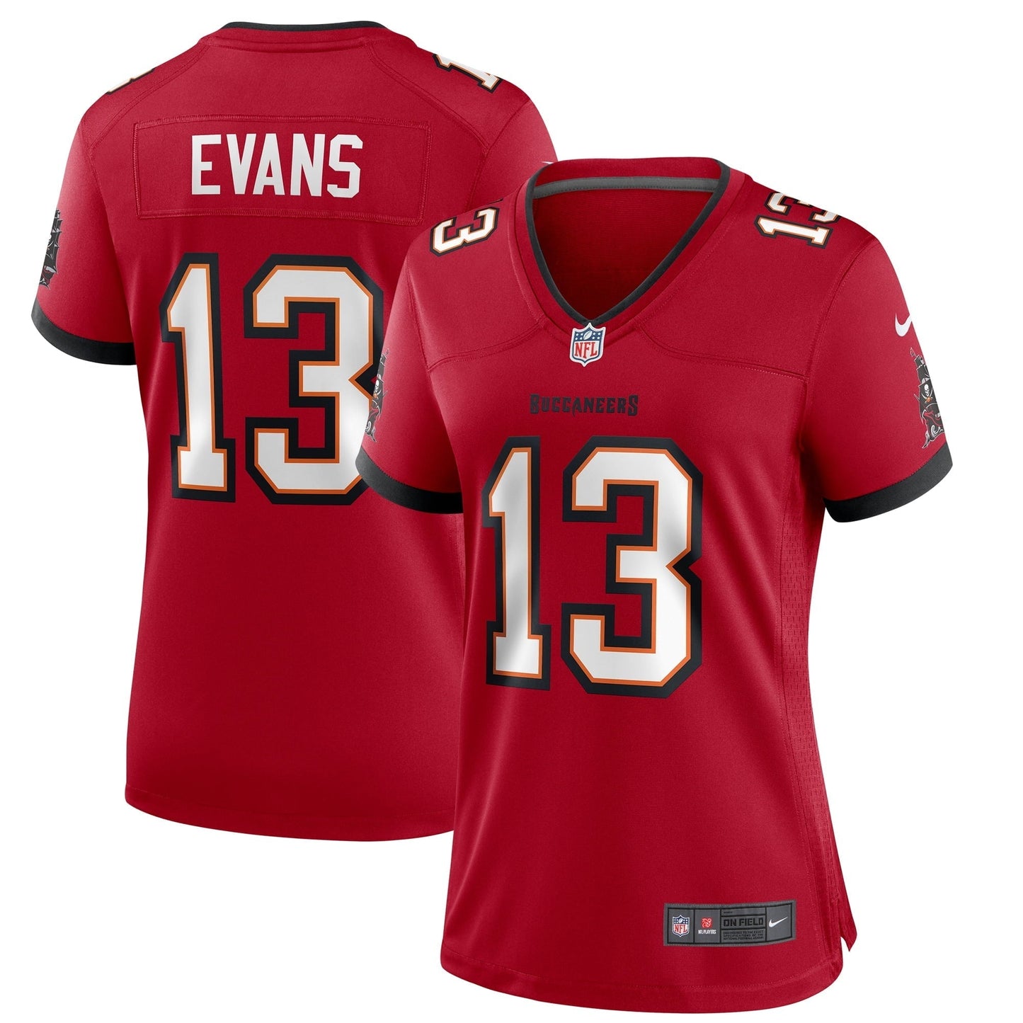 Women's Nike Mike Evans Red Tampa Bay Buccaneers Game Player Jersey