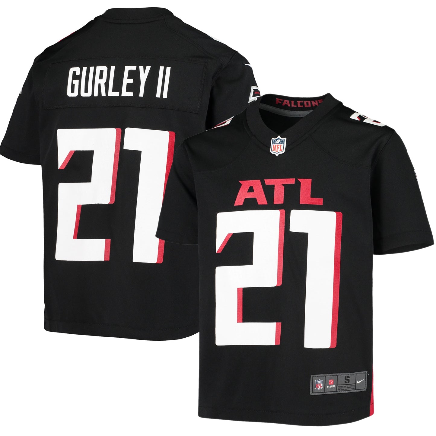 Todd Gurley II Atlanta Falcons Nike Youth Player Game Jersey - Black