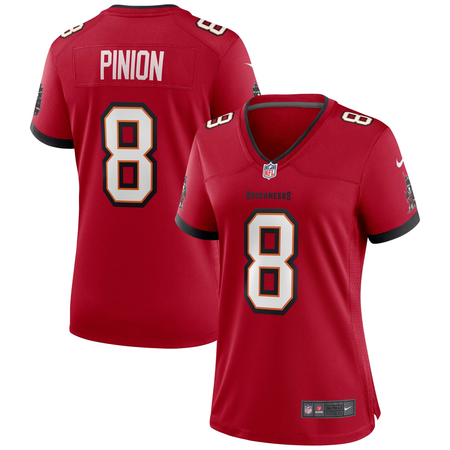 Bradley Pinion Tampa Bay Buccaneers Nike Women's Game Jersey - Red