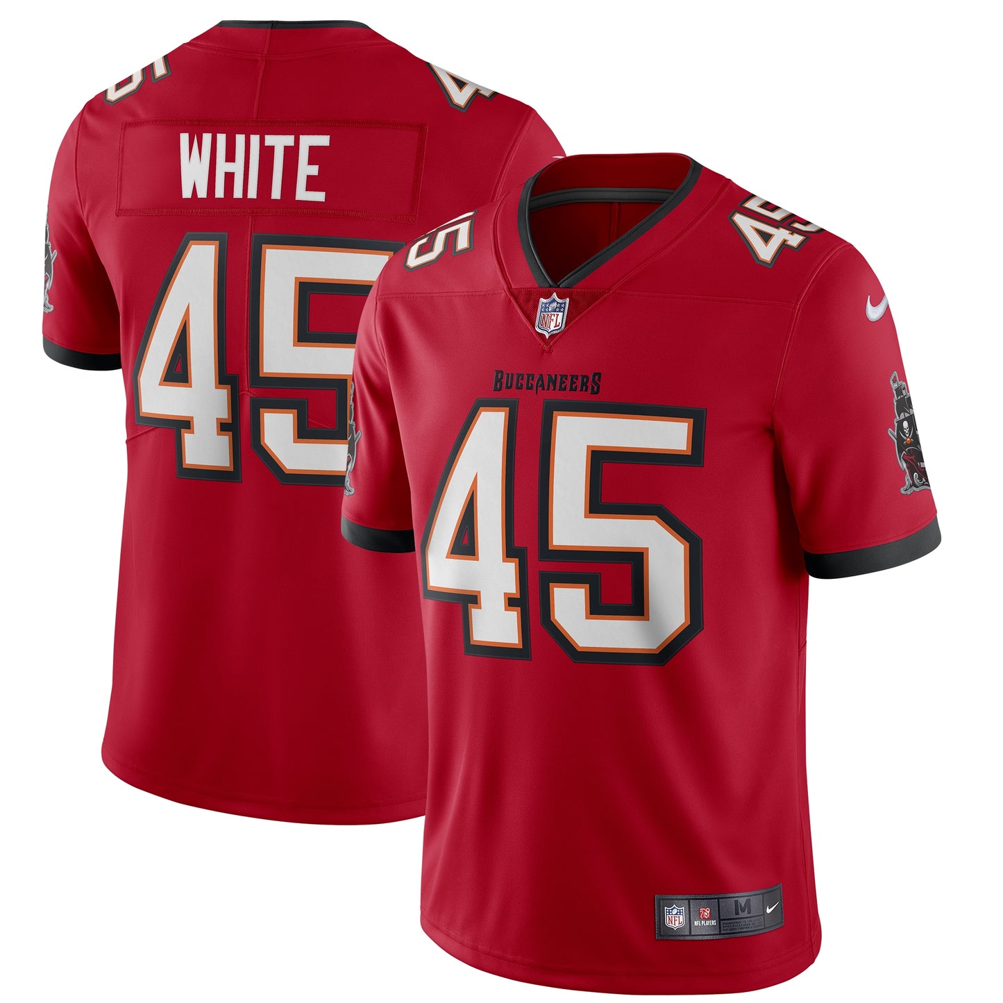 Devin White Tampa Bay Buccaneers Nike Vapor Limited Jersey - Red