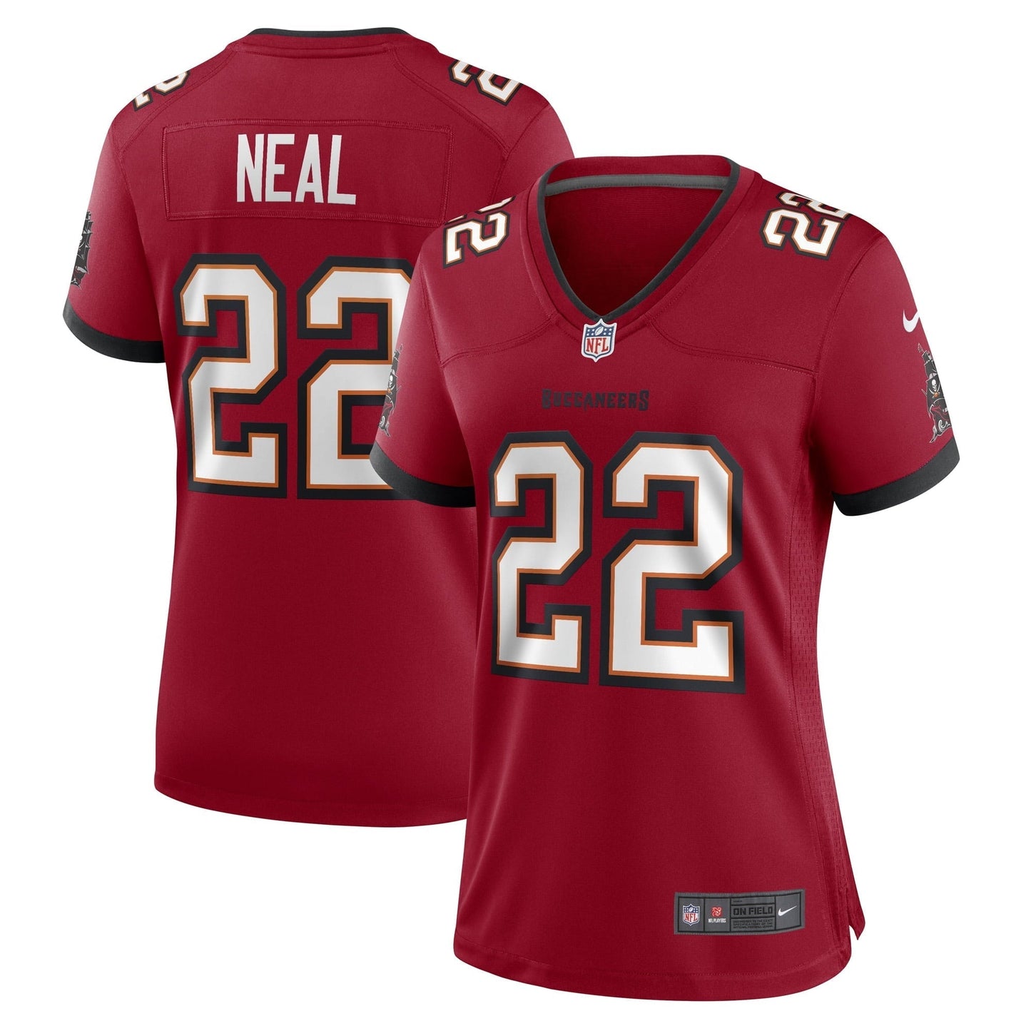 Women's Nike Keanu Neal Red Tampa Bay Buccaneers Game Player Jersey
