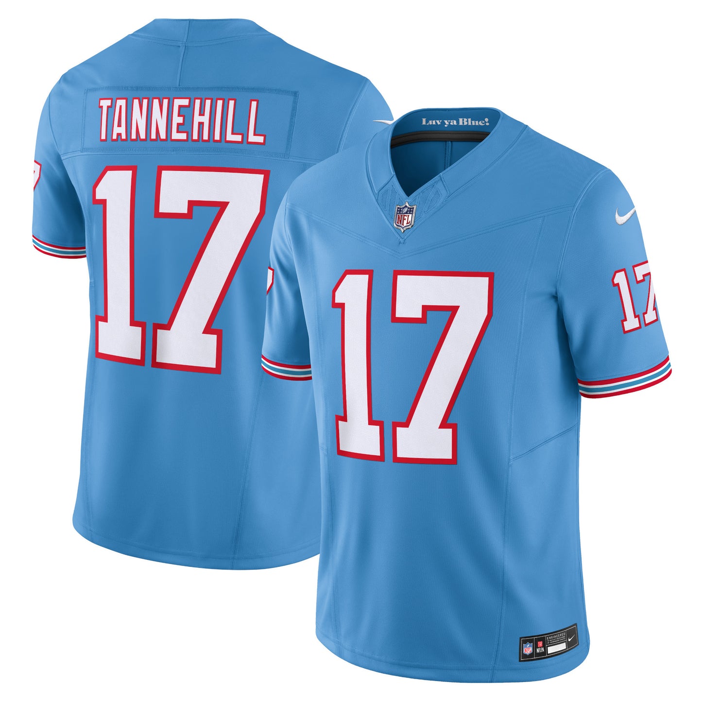 Ryan Tannehill Tennessee Titans Nike Vapor F.U.S.E. Limited Jersey - Light Blue