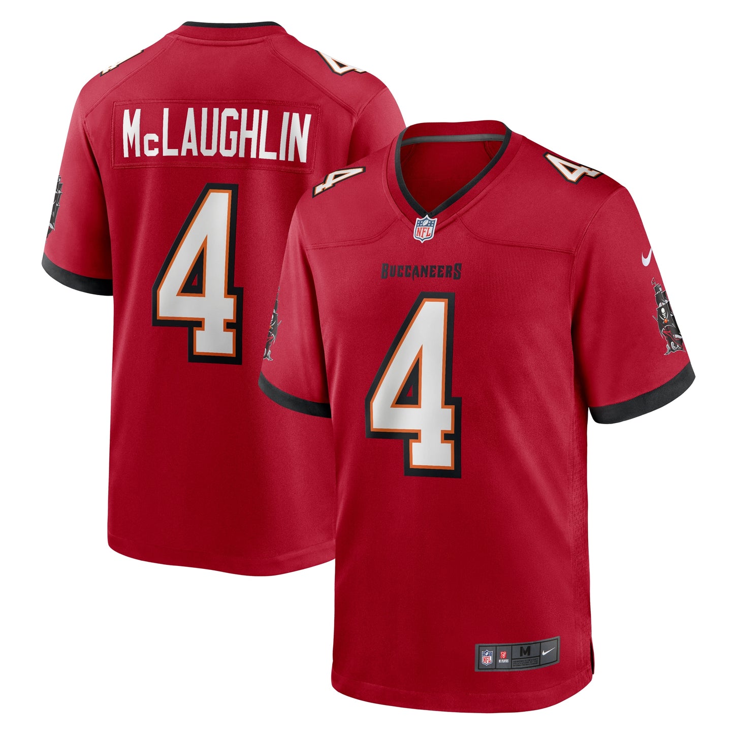 Chase McLaughlin Tampa Bay Buccaneers Nike Game Player Jersey - Red