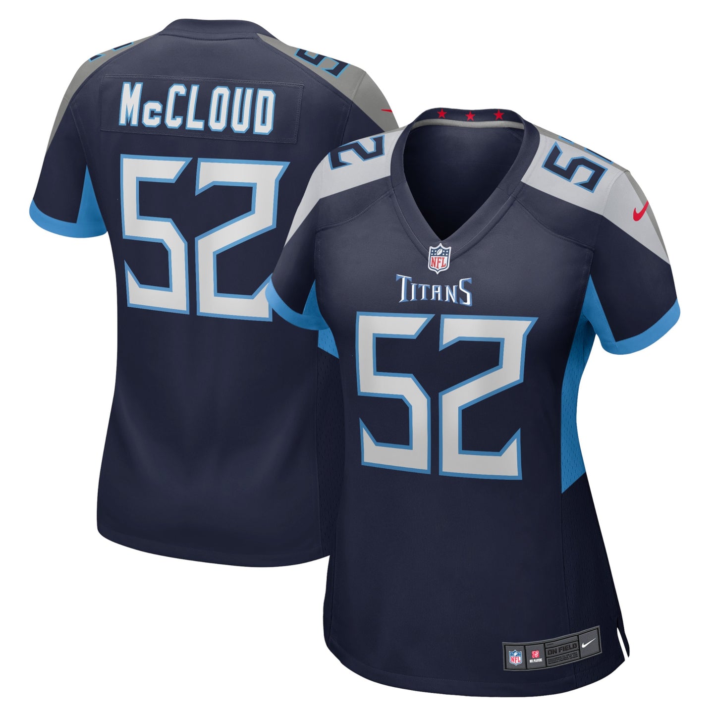 Zach McCloud Tennessee Titans Nike Women's Home Game Player Jersey - Navy