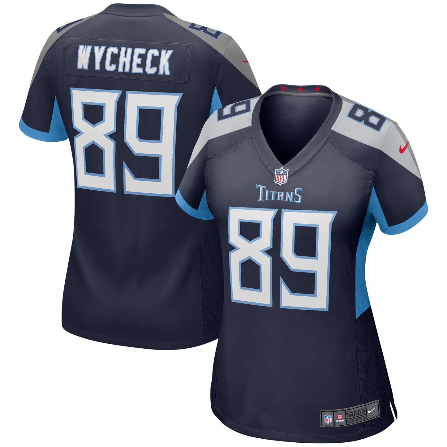 Frank Wycheck Tennessee Titans Nike Women's Game Retired Player Jersey - Navy