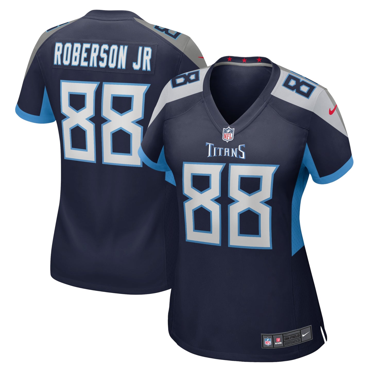 Reggie Roberson Jr. Tennessee Titans Nike Women's Home Game Player Jersey - Navy