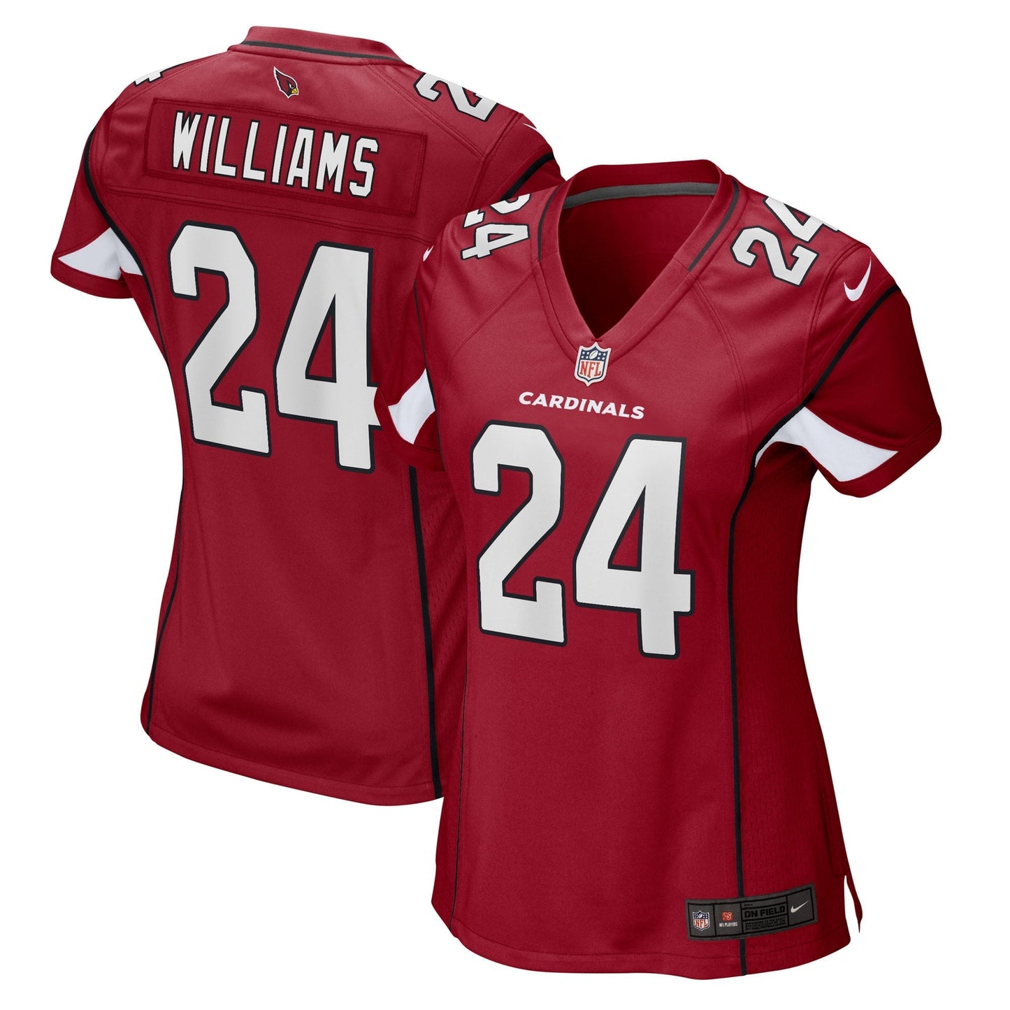 Women's Nike Darrel Williams Cardinal Arizona Cardinals Game Player Jersey