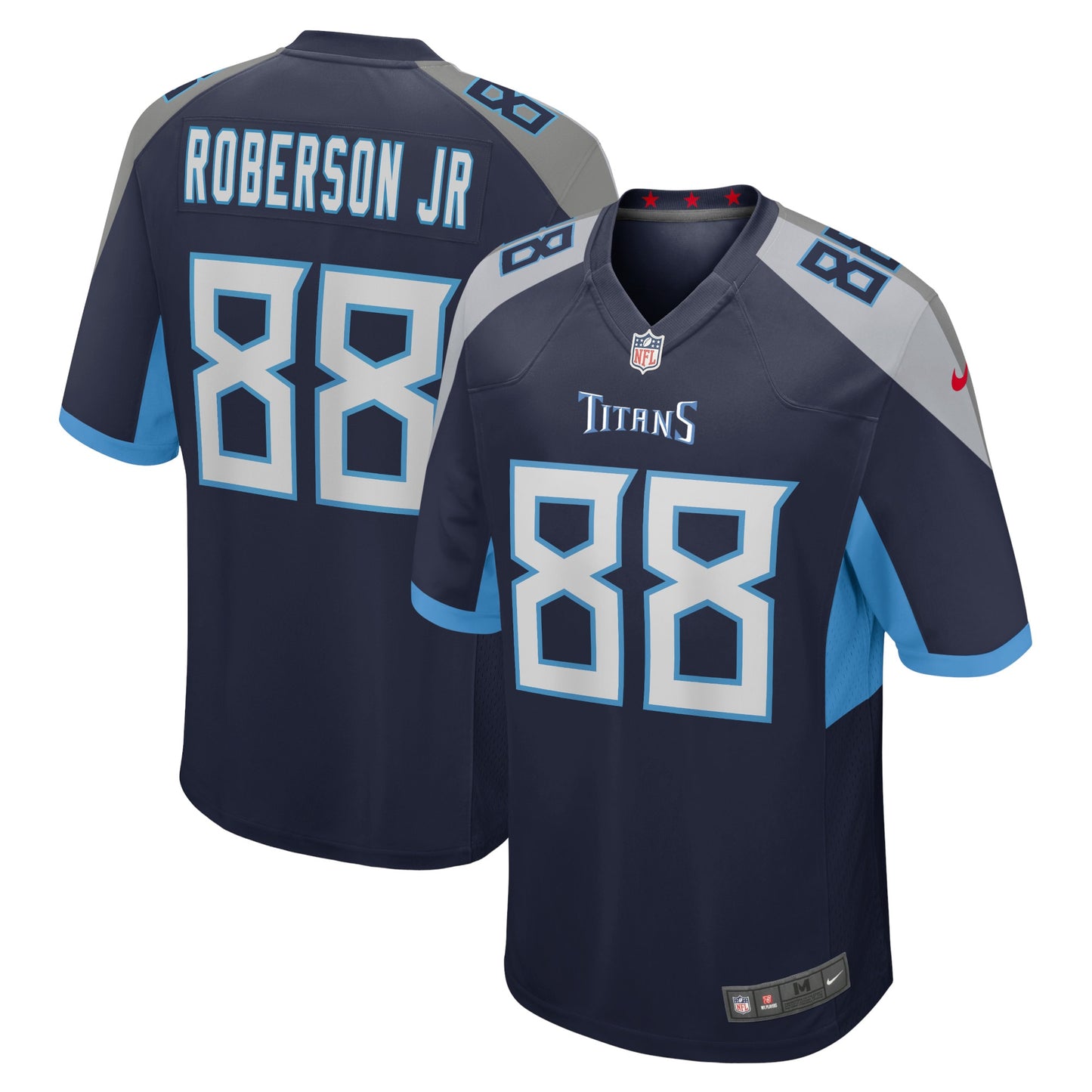 Reggie Roberson Jr. Tennessee Titans Nike Home Game Player Jersey - Navy