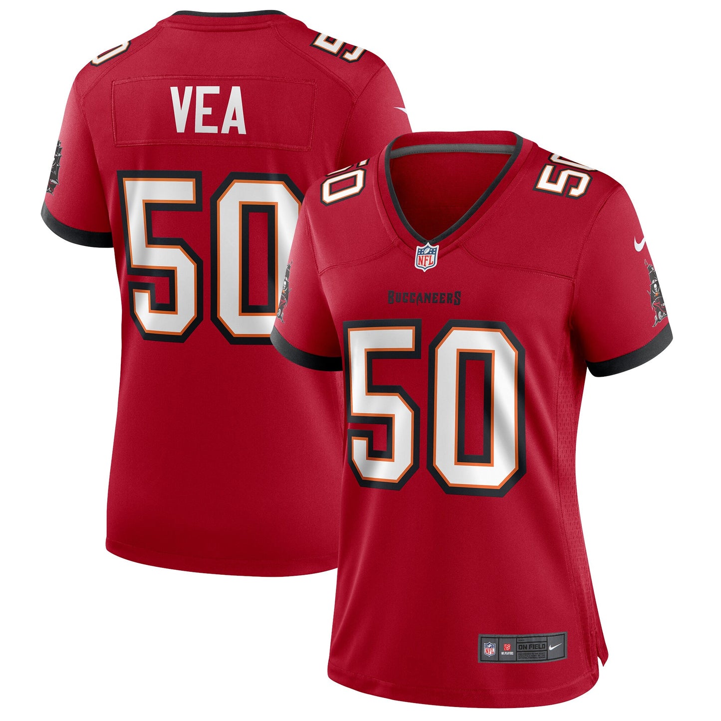 Vita Vea Tampa Bay Buccaneers Nike Women's Game Jersey - Red