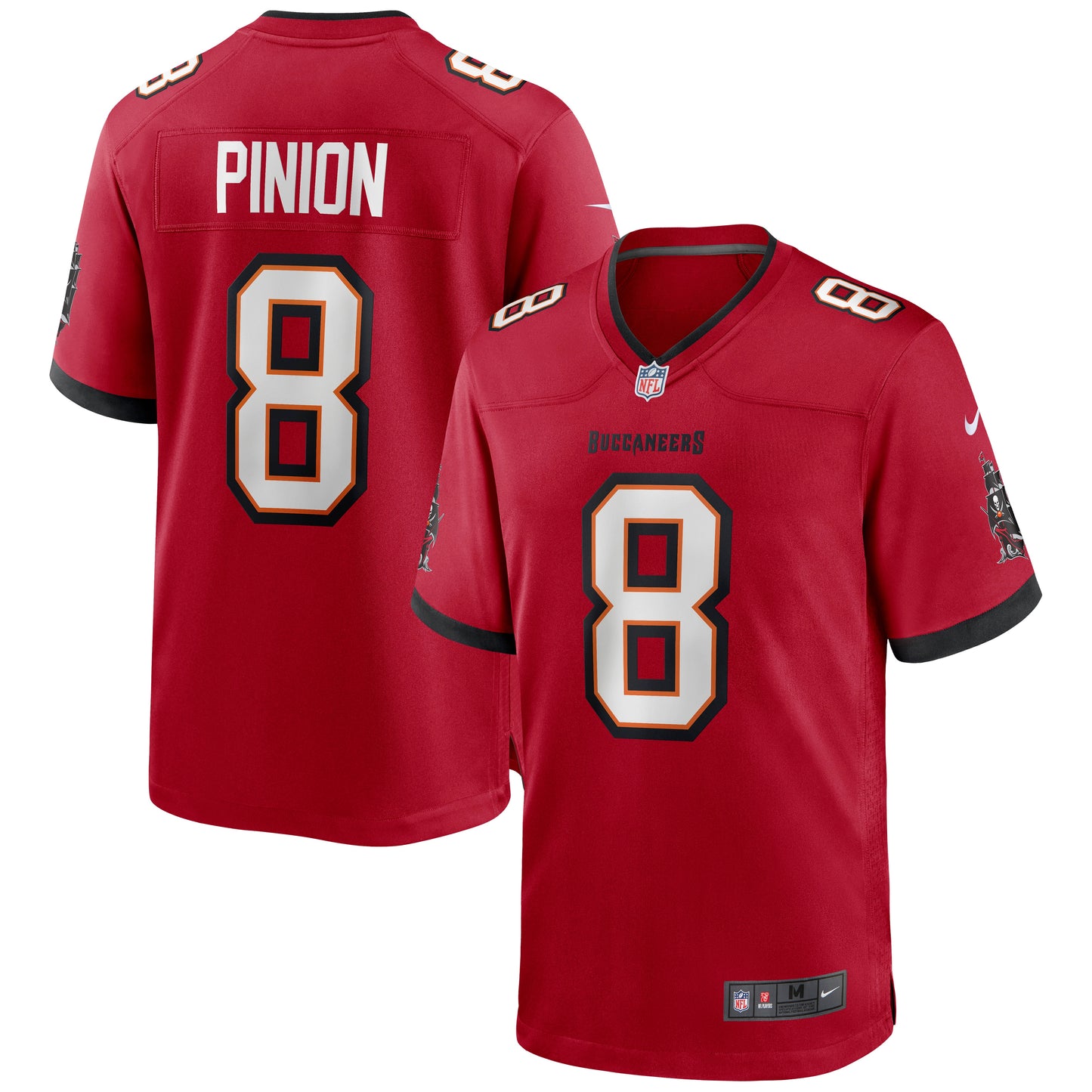 Bradley Pinion Tampa Bay Buccaneers Nike Game Jersey - Red