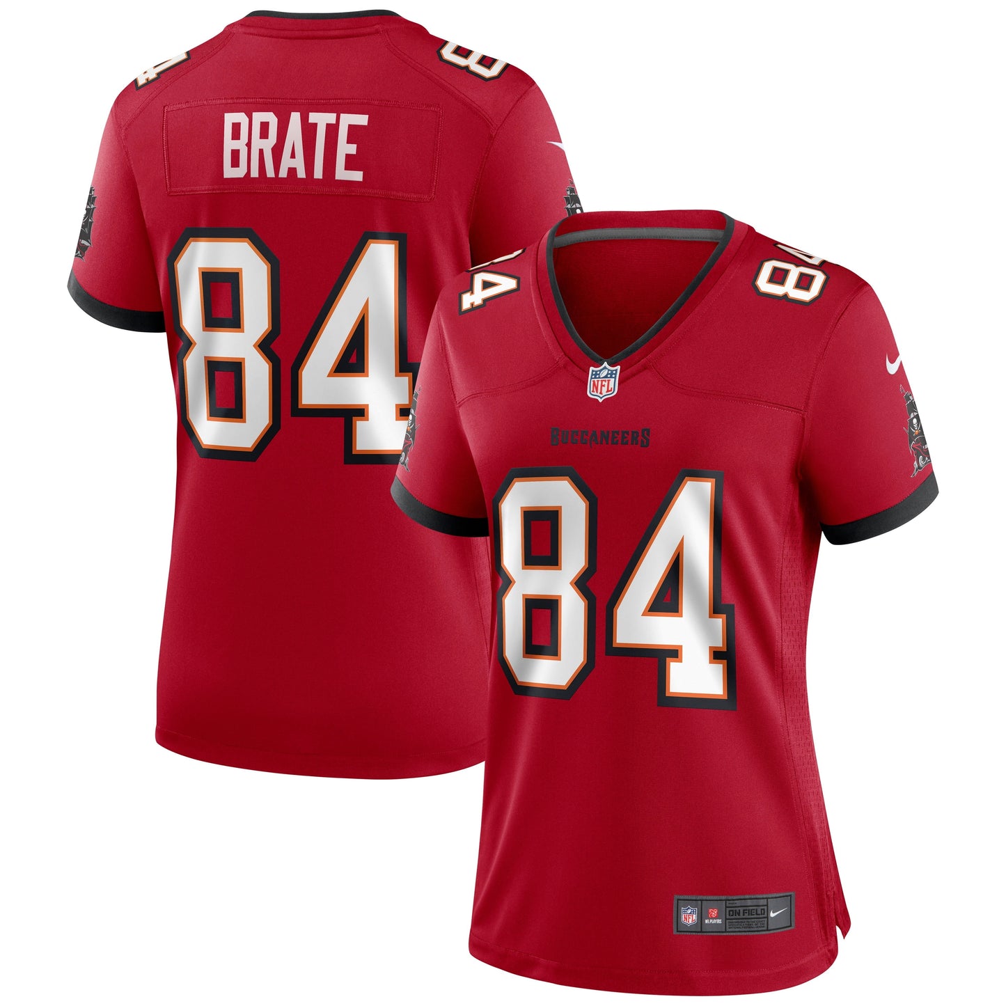 Women's Nike Cameron Brate Red Tampa Bay Buccaneers Game Jersey