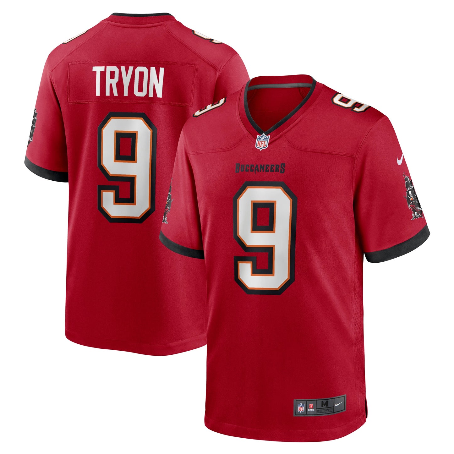 Joe Tryon Tampa Bay Buccaneers Nike 2021 NFL Draft First Round Pick No. 32 Game Jersey - Red