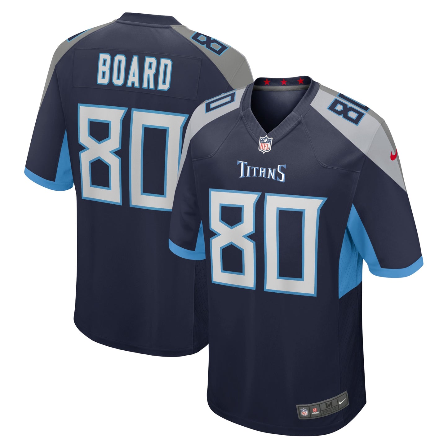 C.J. Board Tennessee Titans Nike Home Game Player Jersey - Navy